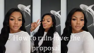 HOW TO RUIN LOVE : THE PROPOSAL ??? LETS TALK ABOUT IT SANA!! // XOLIGCABASHEVLOGS