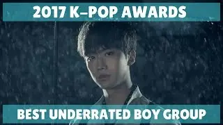 2017 K-Pop Music Awards (Best Underrated Boy Group Nominees)