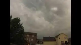 Tornado Warning Cloud Time-Lapse