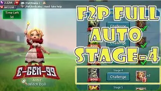 limited challenge Witch doll  stage 4 fully auto Dark disaster stage 4 fully auto