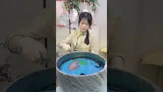 How to make Chinese hand-painted fans #painting #art #diy #Chinese culture #artist