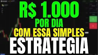 MELHOR ESTRATÉGIA PARA INICIANTES GANHAR DINHEIRO