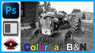 Cómo usar la Capa de Ajuste Blanco y Negro de Photoshop (Conversión de Color a Blanco y Negro)