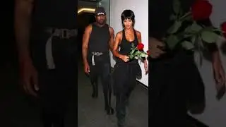Канье подарил 2 розы девушке
