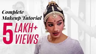 Complete Tutorial On Traditional Hairstyle For Bharathanatyam.