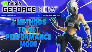HOW TO GET PERFORMANCE MODE ON GEFORCE NOW FORTNITE 2021