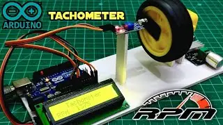 How to make a Arduino Digital Tachometer #arduino #tachometer #eliyasscienceinfo