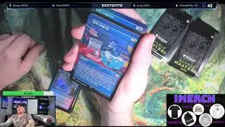 MTG Live Stream Opening of the Roller Coaster Ride that is Double Masters 2022 Collectors Packs!