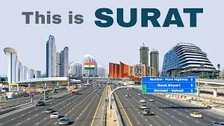 Surat city 2024 | Diamond city of india | Gujarat | smart city surat 🇮🇳 💎