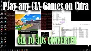 How To Convert CIA to 3DS | How to play CIA games on Citra or 3ds Emulator PC