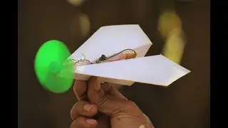 How To Make a paper airplane - Flying Aeroplane
