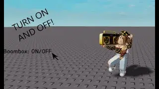 How to make a Mute/Unmute Boombox Button On Roblox Studio!