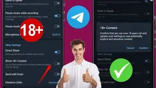 2025) 2 Ways Enable Sensitive Content (18+) on Telegram Android & iPhone