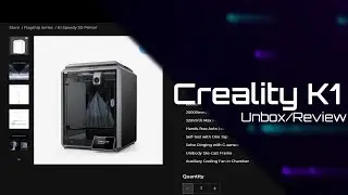 #Creality3d #K1Flagship Series Unbox and Review + SUB 20 MINUTES Benchy Run!