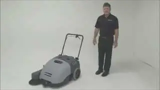 Advance Terra 28B Walk Behind Floor Sweeper