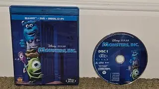 Monsters, Inc. USA Blu-Ray Walkthrough (2009)