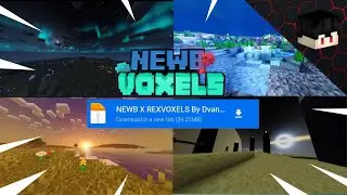 ADA BLACK HOLE NYA!! || NEWB X REXVOXELS || MINECRAFT SHADER