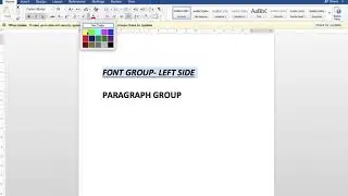 Font And Paragraph Group| MS Word Fonts Group And Paragraph Explained in 2 Minutes #EasyLearning