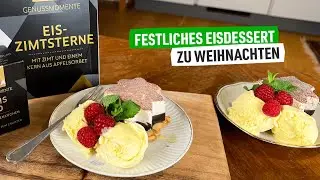 Festliches Eisdessert zu Weihnachten 🎄