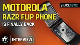 The Motorola Razr Flip Phone is Back - Exclusive First Look