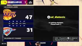 NBA2K25 online vs game