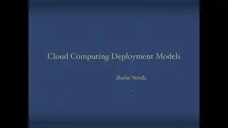 Cloud Computing Deployment Models |Public, Private, Hybrid & Community Cloud explained with examples