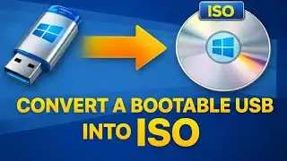 How to create Windows Bootable ISO (Image) from USB | Easy Method That Works