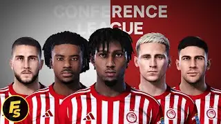 Olympiacos Mini Facepack UECL 2024 - PES 2021 & FL24
