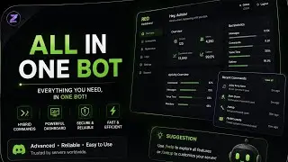 Best All In One Discord Bot 2026 | Discord.js v14 | Music, Moderation, Verification & More