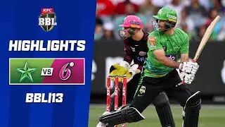 Melbourne Stars v Sydney Sixers | KFC BBL|13