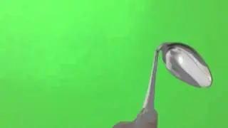 Green screen, Matrix bending spoon