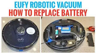 How To Replace Battery eufy RoboVac L35 Hybrid Vacuum Cleaner