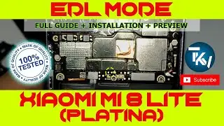 HOW TO ENTER EDL MODE MI 8 LITE 100% WORKS | EDL MODE PLATINA | EDL MODE XIAOMI DEVICES | TKV