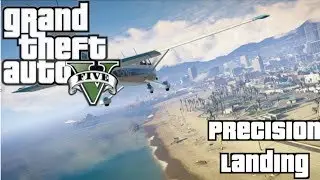 GTA V: What If? - Precision Landing (Onto Maze Bank Building - Fighter Jet, 747, Titan and more!)