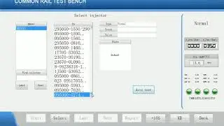 Injector testing interface and code generation