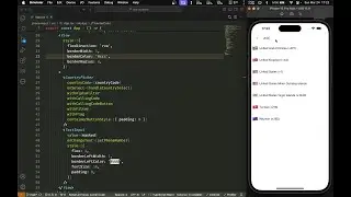 ASMR Programming - React Native Masked Phone Input with Country Select  - No Talking