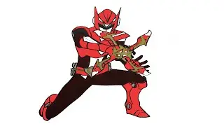 How to Draw Miniforce Sammy / Miniforce X