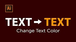 How to Change Text Color In Adobe Illustrator 2024 | Adobe Illustrator Tips & Tricks 2024