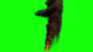 Green Screen Fire Element nr 2