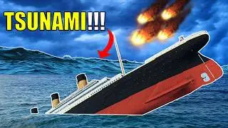 Weather Testing a MASSIVE Ocean Liner In Stormworks!!!