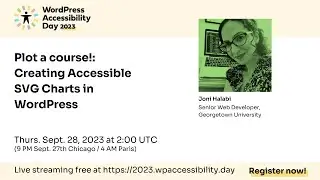Plot a course!: Creating Accessible SVG Charts in WordPress