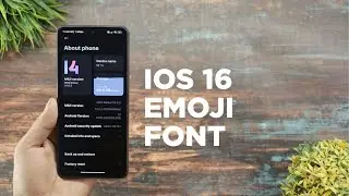 iOS 16 New Font & Emoji For Redmi,Poco & Xiaomi Device | iOS Emoji On Miui