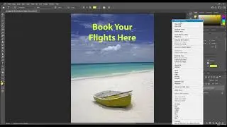 Learn how to add text and make it interesting using the blending modes
