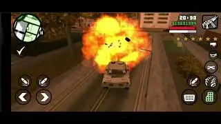 Six Star Wanted Level Escape in GTA San Andreas