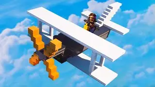 How to make a Biplane in LEGO Fortnite!