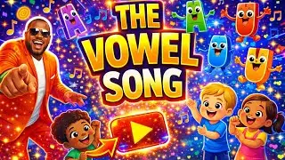 The Vowel Song | Long and Short Vowel Sounds | Nursery Rhymes + Kids Songs | Phonics | Vowel Sounds