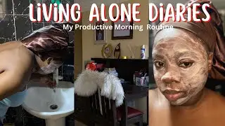 Living Alone Diaries Ep 17:From Lashes to Nails/My Ultimate Morning Routine | A Day In my Life.
