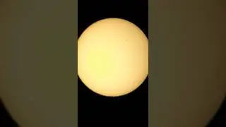 My First Time Using A Solar Filter
