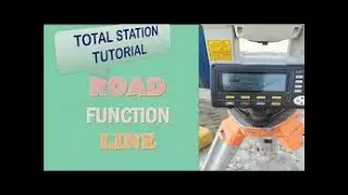 How to Mark Center Line By Total Station in Road | Tips on Road Marking with Total Station