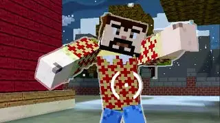 Dark Riddle: Scary Neighbor Part 6 - Minecraft (Pixel Mode) Gameplay Walkthrough (iOS, Android)